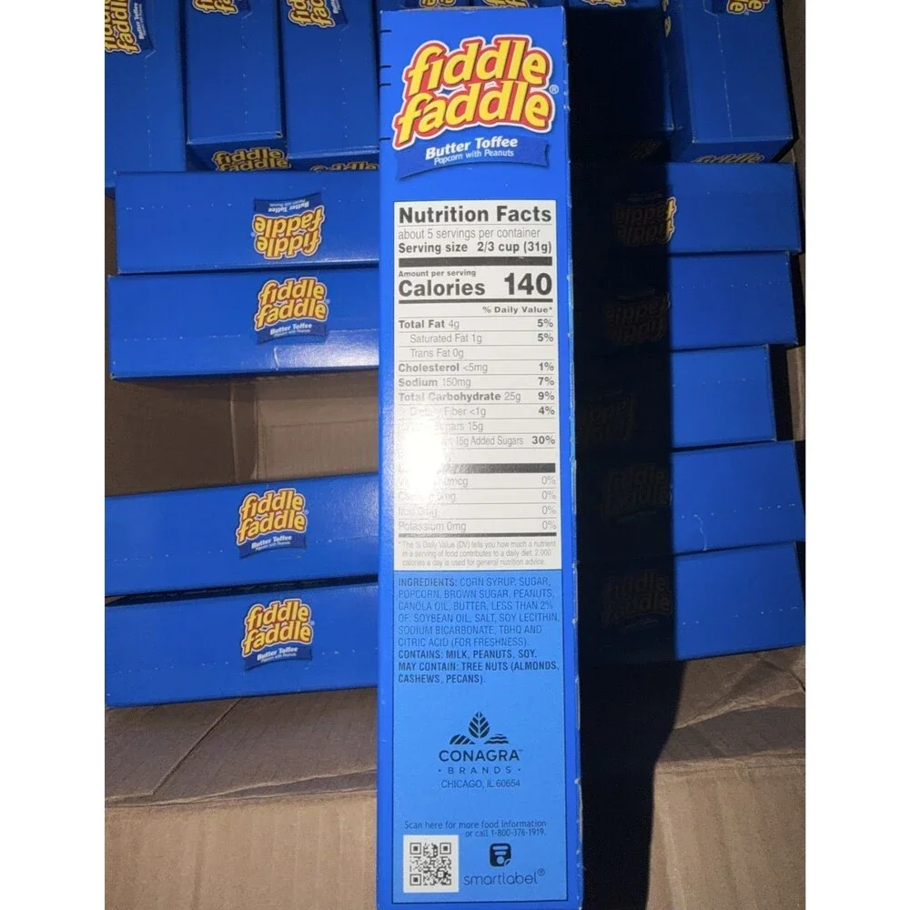Fiddle Faddle & Crunch ’n Munch Popcorn Variety (LOT of 12 ) 6 oz Boxes 3 each